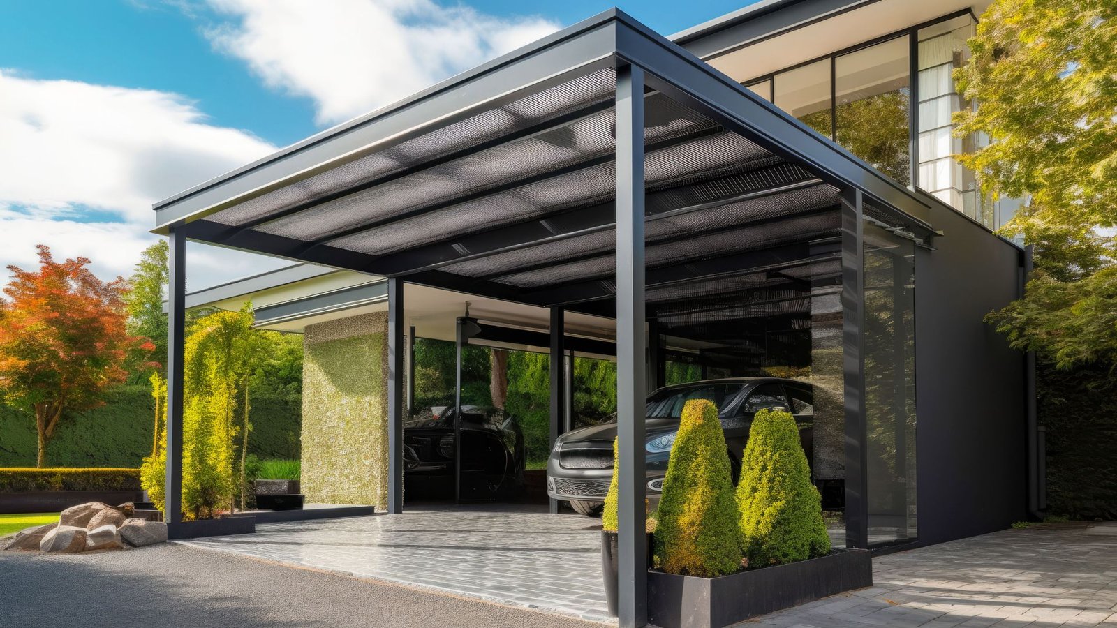 Carport pour voiture - PARKING FISSO