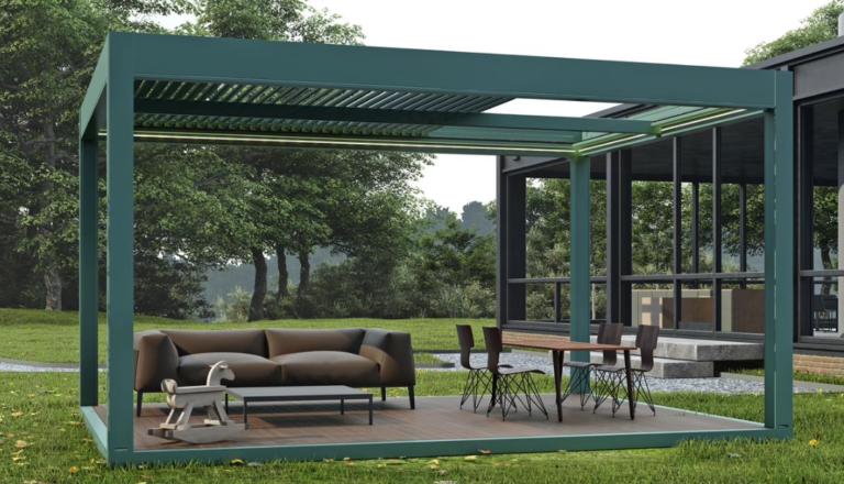 Pergola bioclimatique Qbox Smart