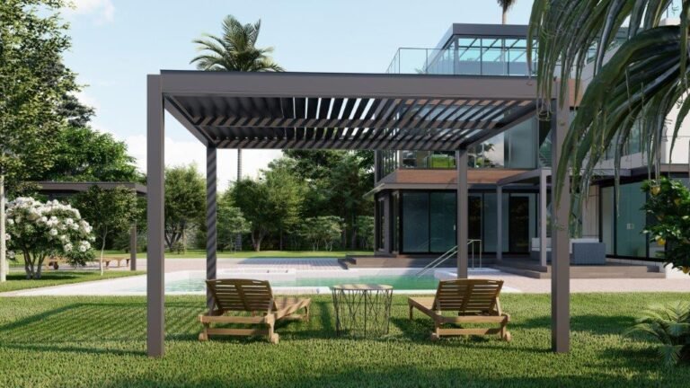 Pergola Pergola bioclimatique qbox easy