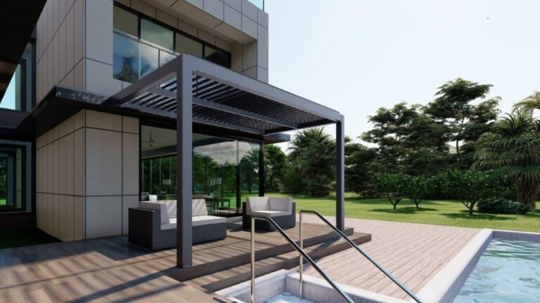 Pergola Pergola bioclimatique qbox easy