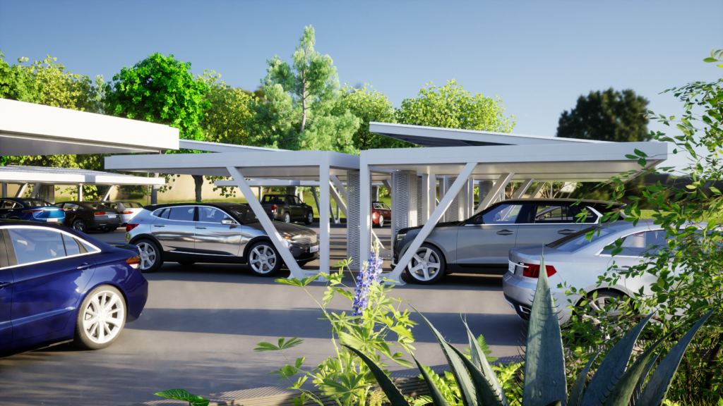 Carport solaire à Genève : un levier stratégique pour les entreprises et les industries